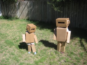 Костюм робота своими руками из картона (73 фото)
